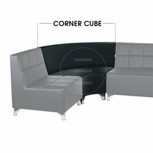 Waiting chair Alpeda Corner Cube